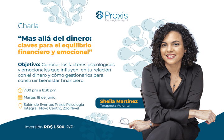 Talk: “Beyond money: keys to financial and emotional balance”