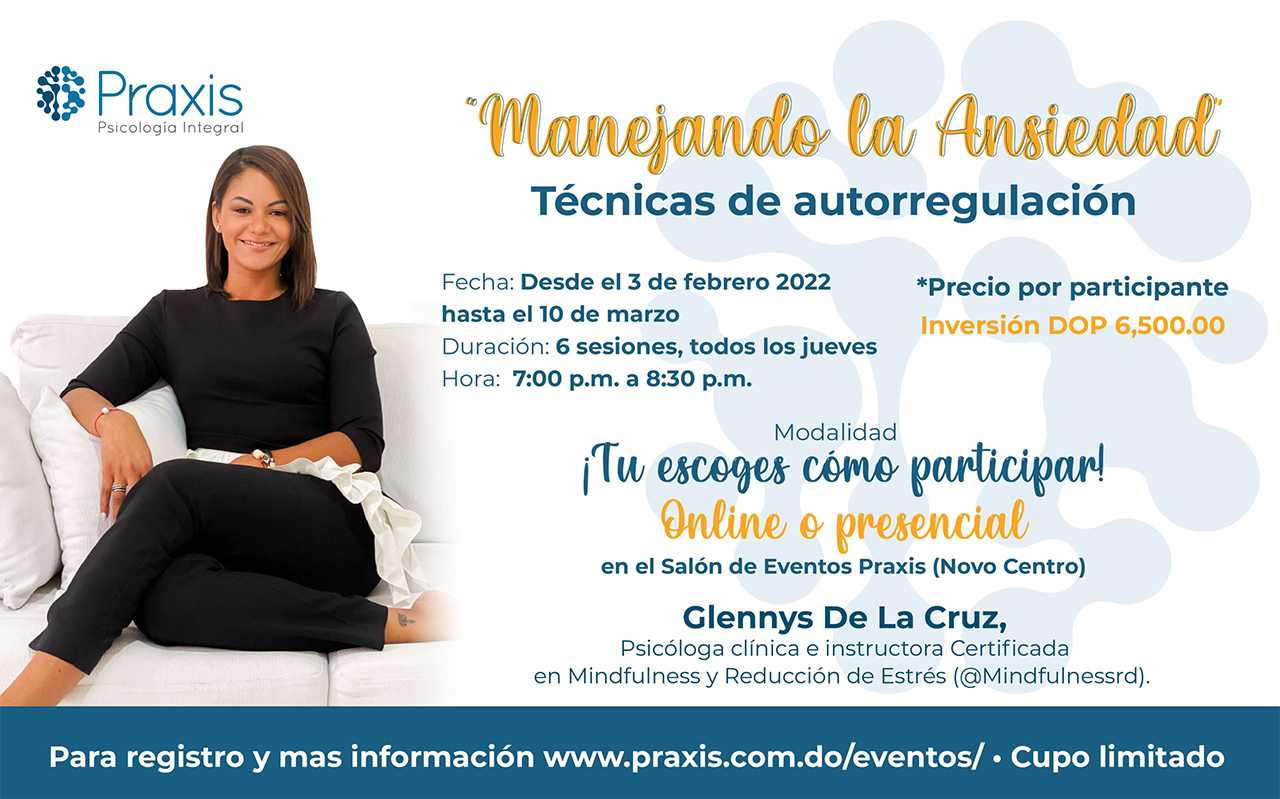 Workshop Managing Anxiety, Self-Regulation Techniques