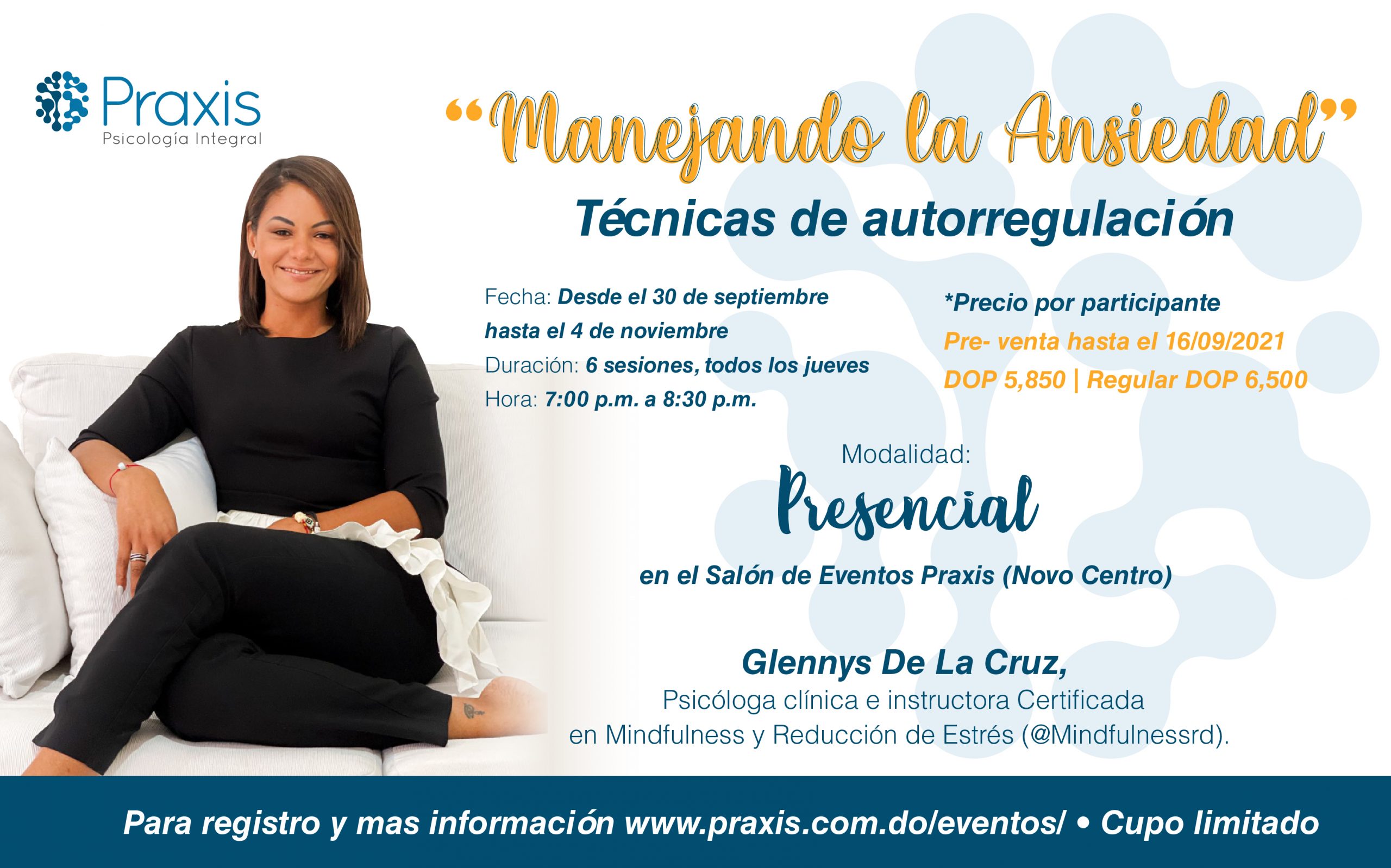 Workshop Managing Anxiety, Self-Regulation Techniques