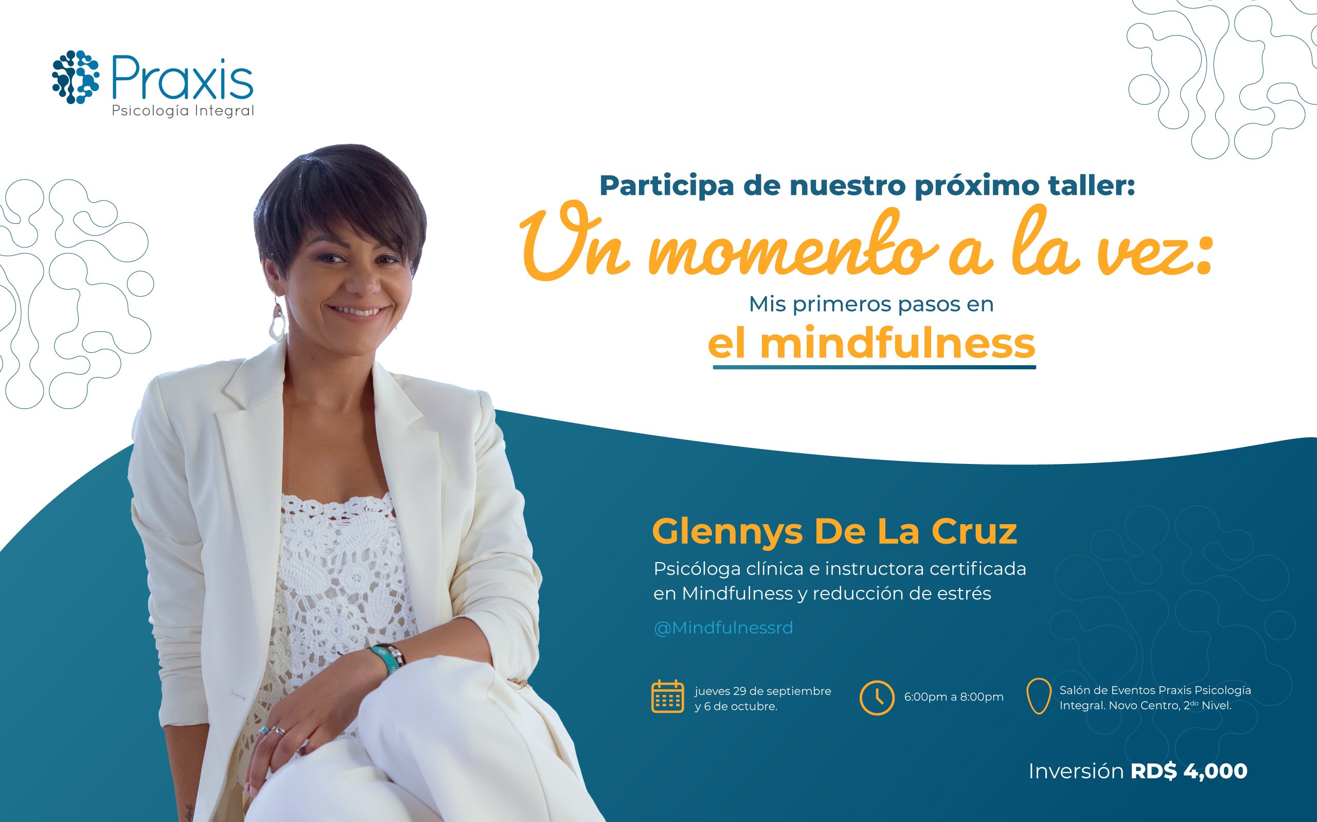 Taller Un momento a la vez. Mis primeros pasos en el mindfulness